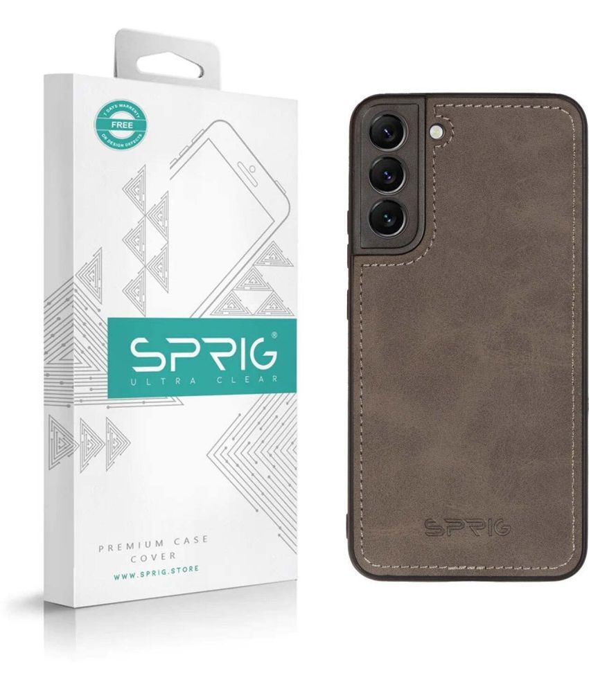     			Sprig Plain Cases Compatible For Leather Samsung Galaxy S22 5G ( Pack of 1 )