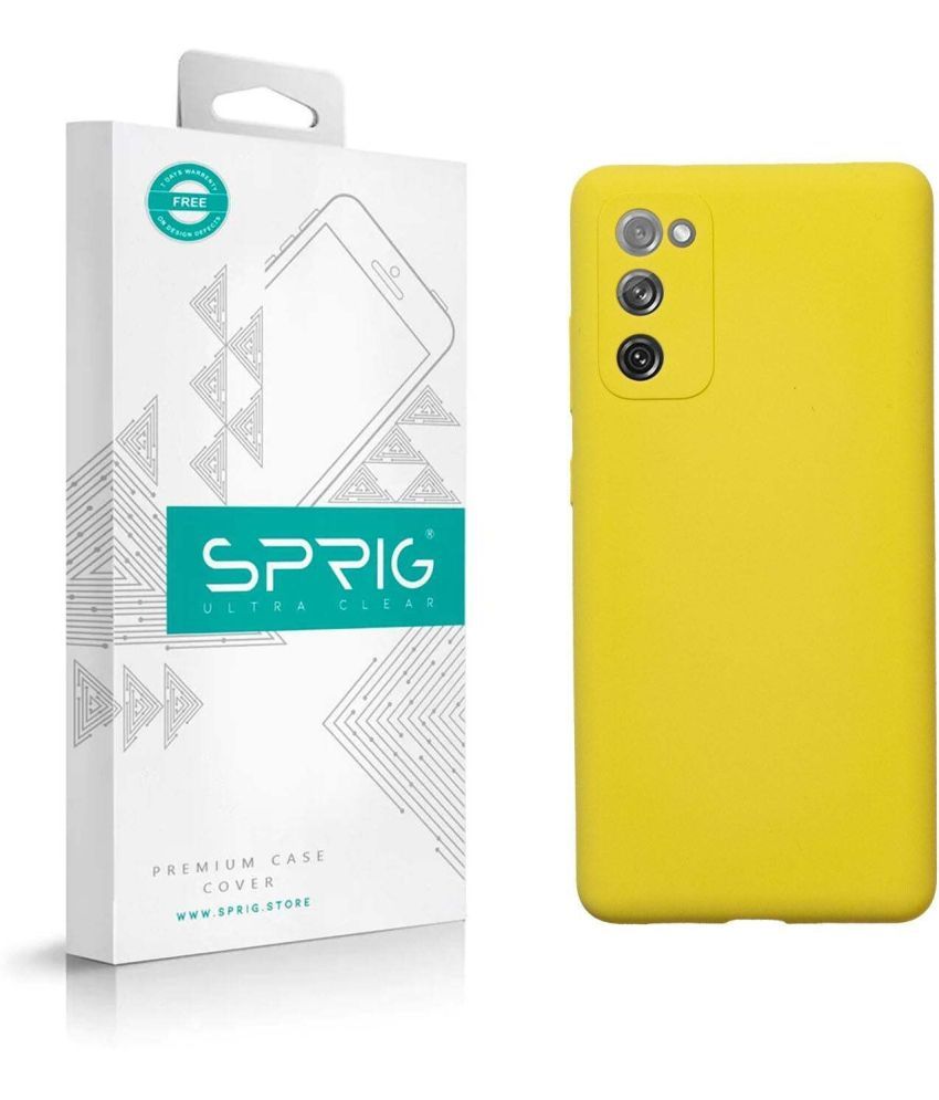     			Sprig Plain Cases Compatible For Silicon Samsung Galaxy S20 Fe ( Pack of 1 )