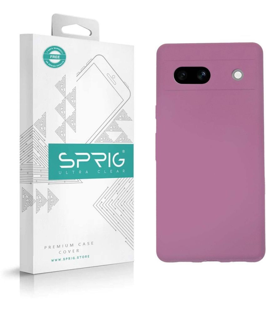     			Sprig Plain Cases Compatible For Silicon Google Pixel 7A 5G ( Pack of 1 )