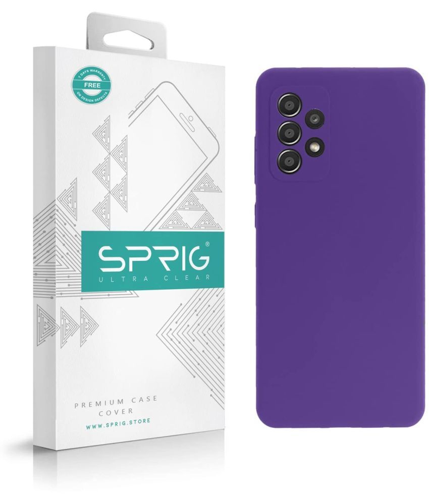     			Sprig Plain Cases Compatible For Silicon Samsung Galaxy A52 ( Pack of 1 )