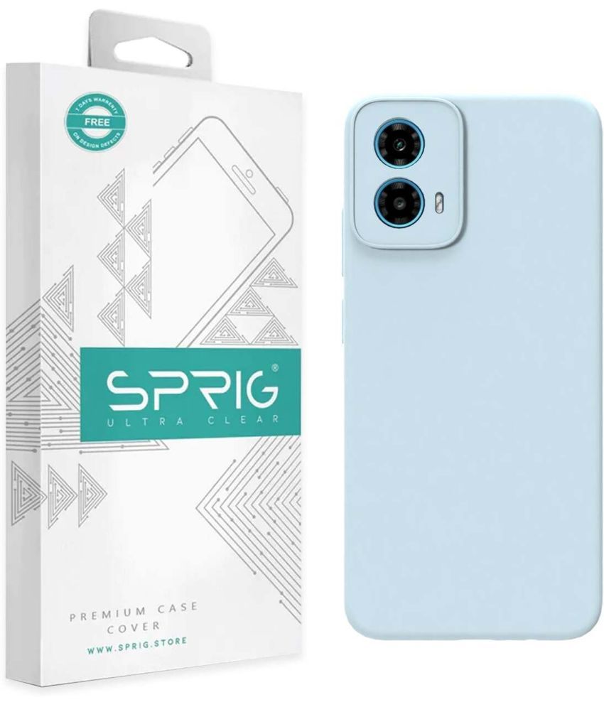     			Sprig Plain Cases Compatible For Silicon Moto G34 ( Pack of 1 )