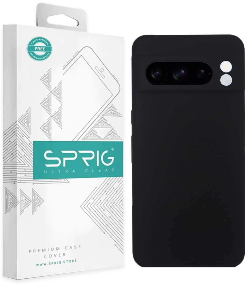     			Sprig Plain Cases Compatible For Silicon Google Pixel 8 Pro ( Pack of 1 )