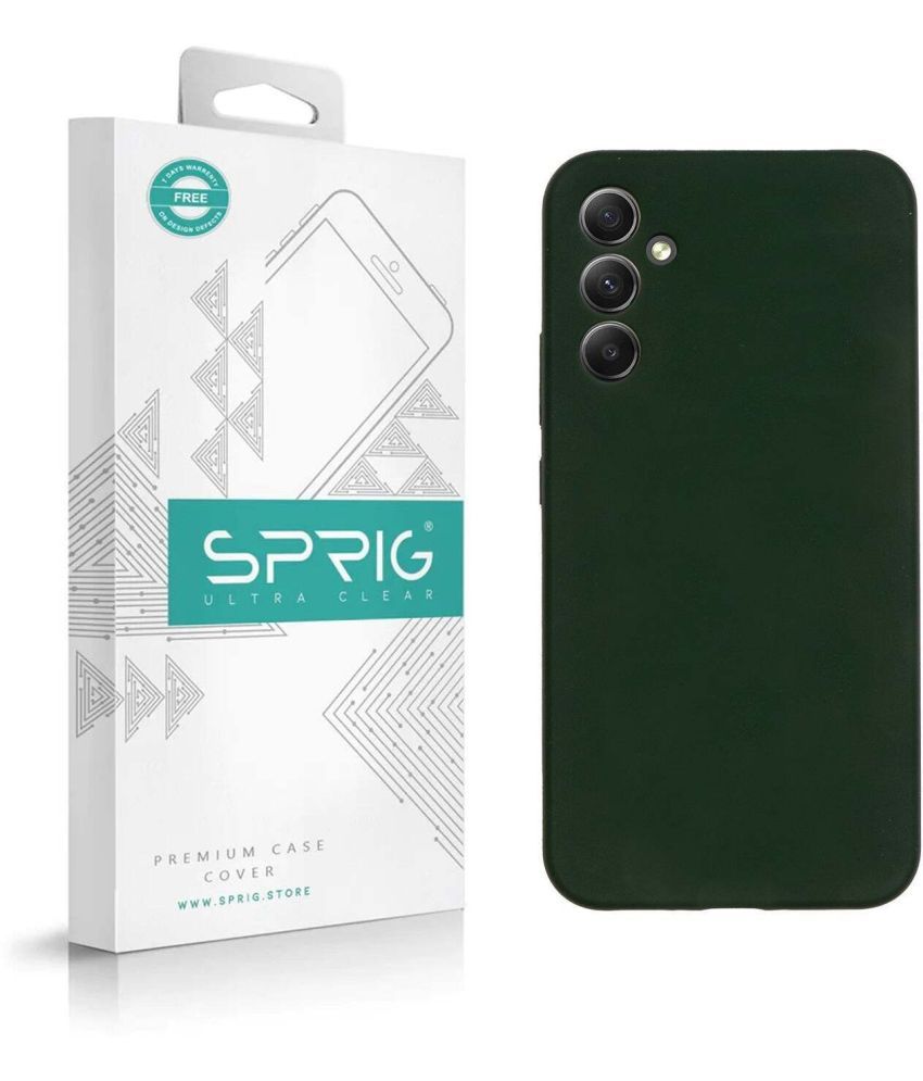     			Sprig Plain Cases Compatible For Silicon Samsung Galaxy A34 5G ( Pack of 1 )