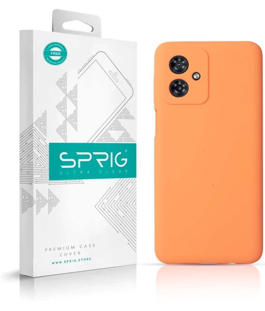     			Sprig Plain Cases Compatible For Silicon Motorola G54 5G ( Pack of 1 )