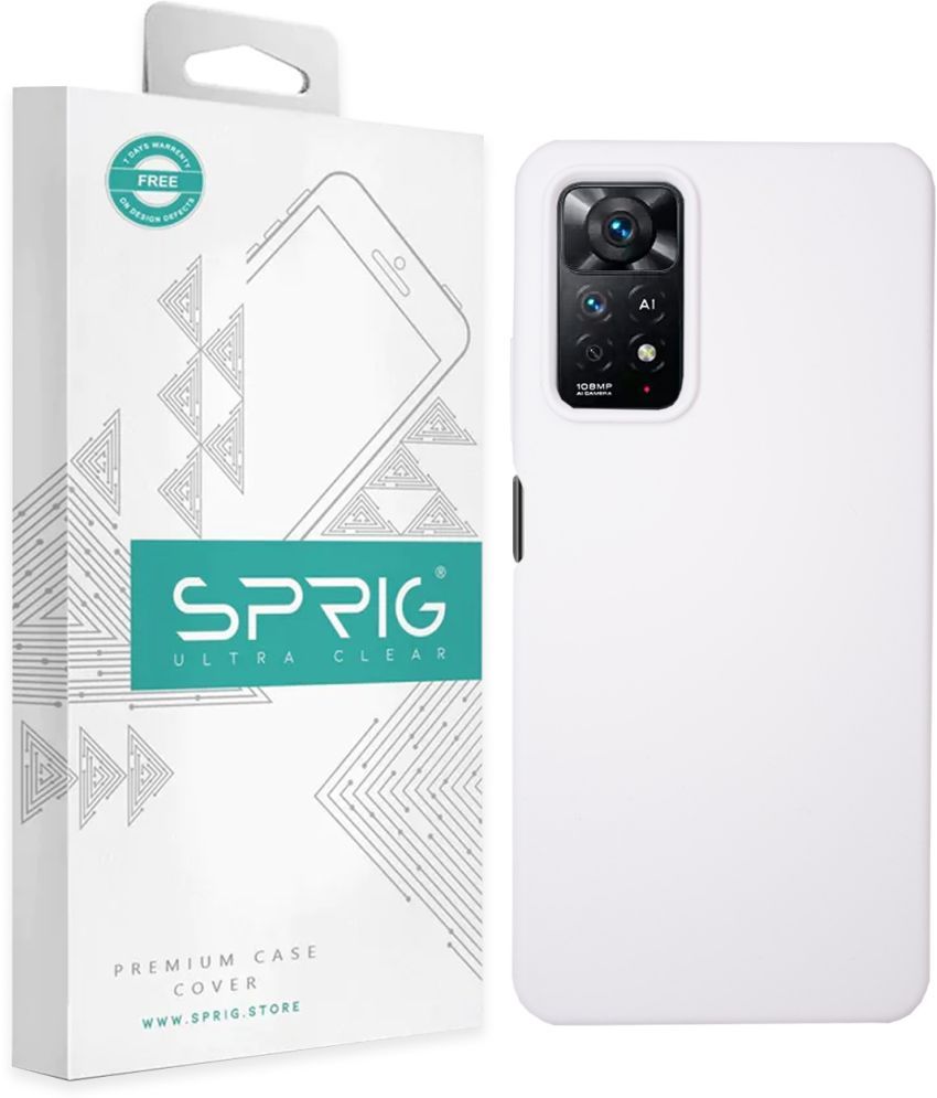     			Sprig Plain Cases Compatible For Silicon Redmi Note 11 Pro ( Pack of 1 )