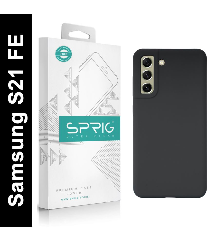     			Sprig Plain Cases Compatible For Silicon Samsung Galaxy S21 Fe 5G ( Pack of 1 )