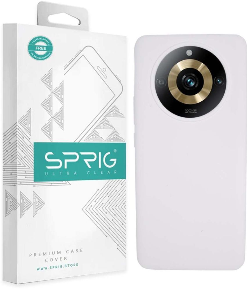     			Sprig Plain Cases Compatible For Silicon Realme 11 Pro 5G ( Pack of 1 )