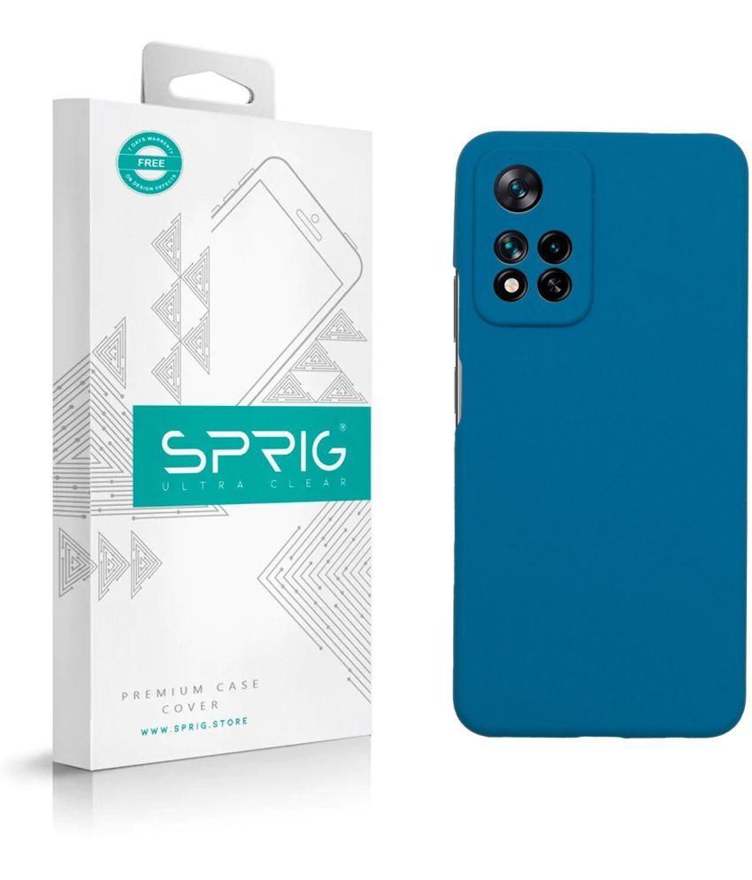     			Sprig Plain Cases Compatible For Silicon Mi 11I Hypercharge ( Pack of 1 )