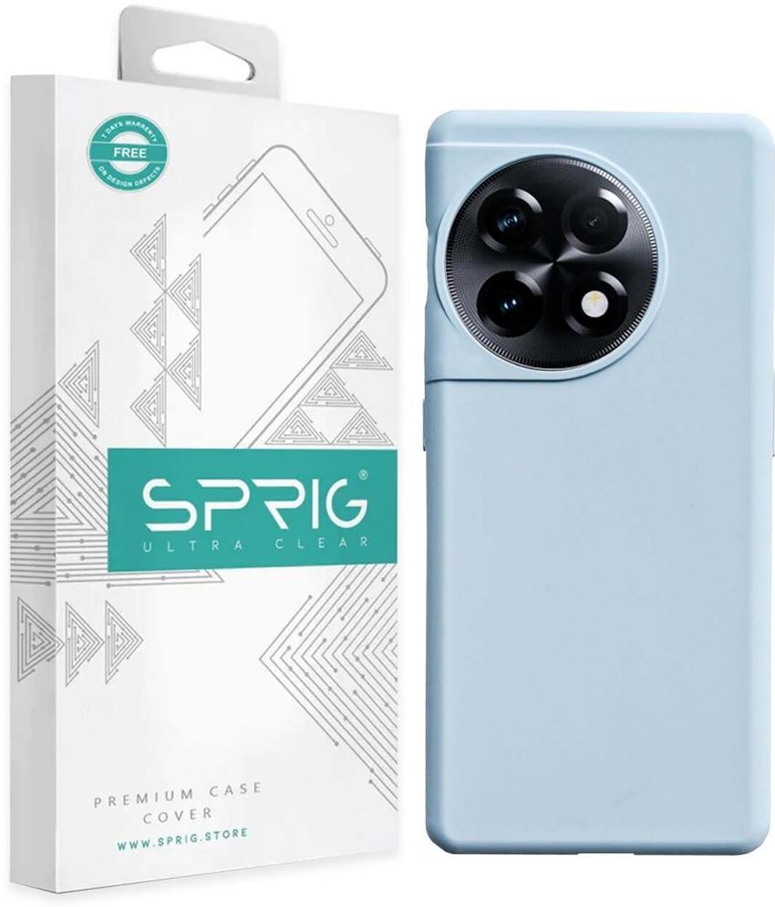     			Sprig Plain Cases Compatible For Silicon Oneplus 11R 5G ( Pack of 1 )