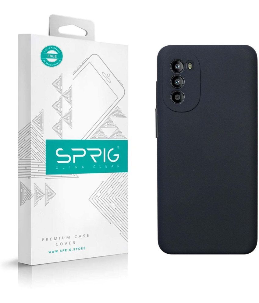     			Sprig Plain Cases Compatible For Silicon Motorola G52 ( Pack of 1 )