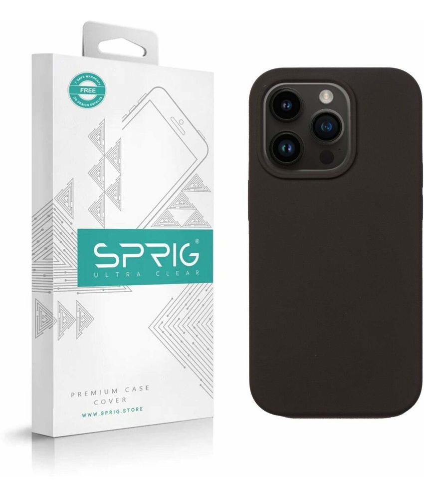     			Sprig Plain Cases Compatible For Silicon Apple Iphone 14 Pro Max ( Pack of 1 )