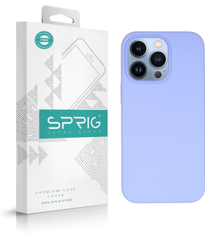     			Sprig Plain Cases Compatible For Silicon Apple Iphone 13 Pro ( Pack of 1 )