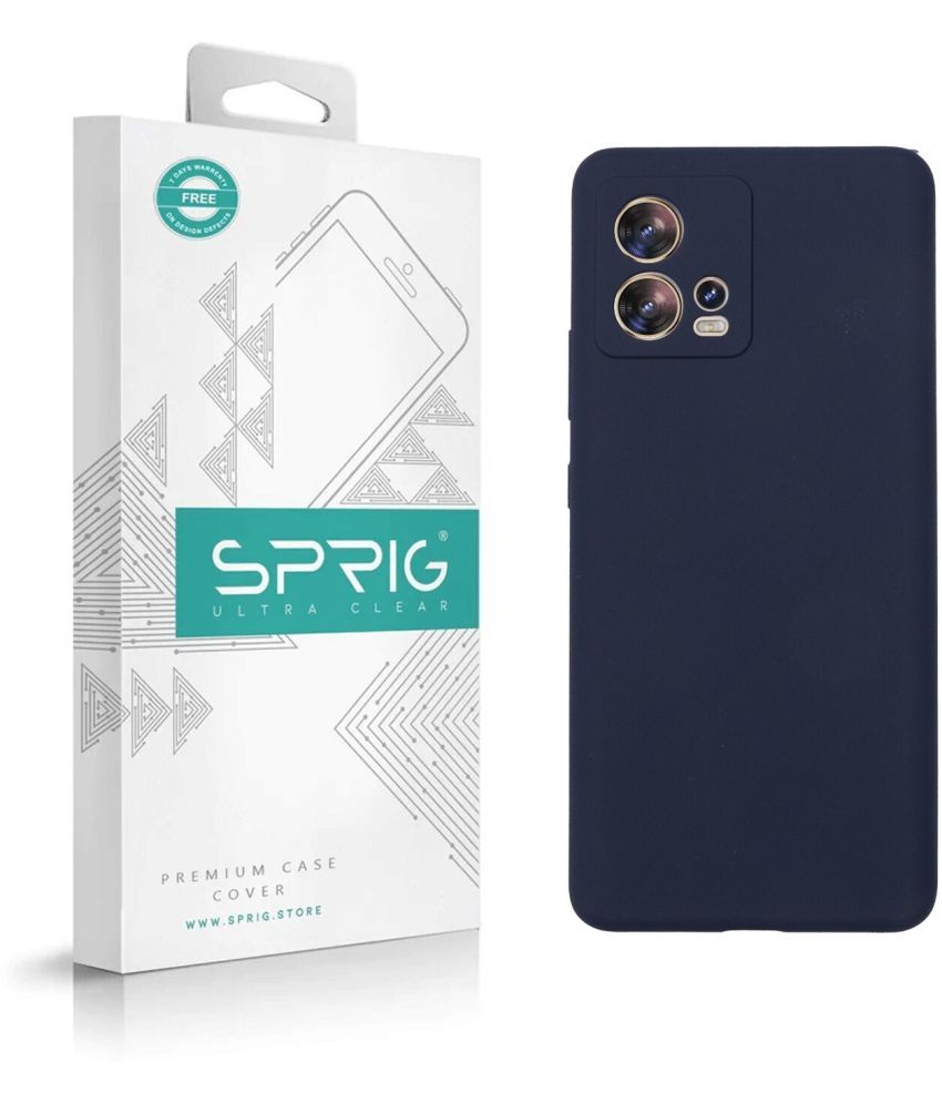     			Sprig Plain Cases Compatible For Silicon Motorola Edge 30 Fusion ( Pack of 1 )