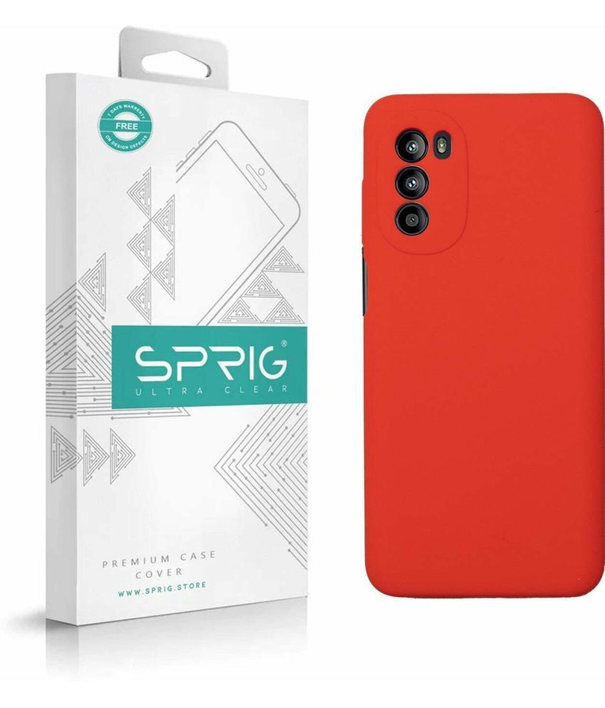     			Sprig Plain Cases Compatible For Silicon Motorola G52 ( Pack of 1 )