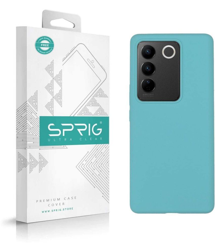     			Sprig Plain Cases Compatible For Silicon Vivo V27 5G ( Pack of 1 )