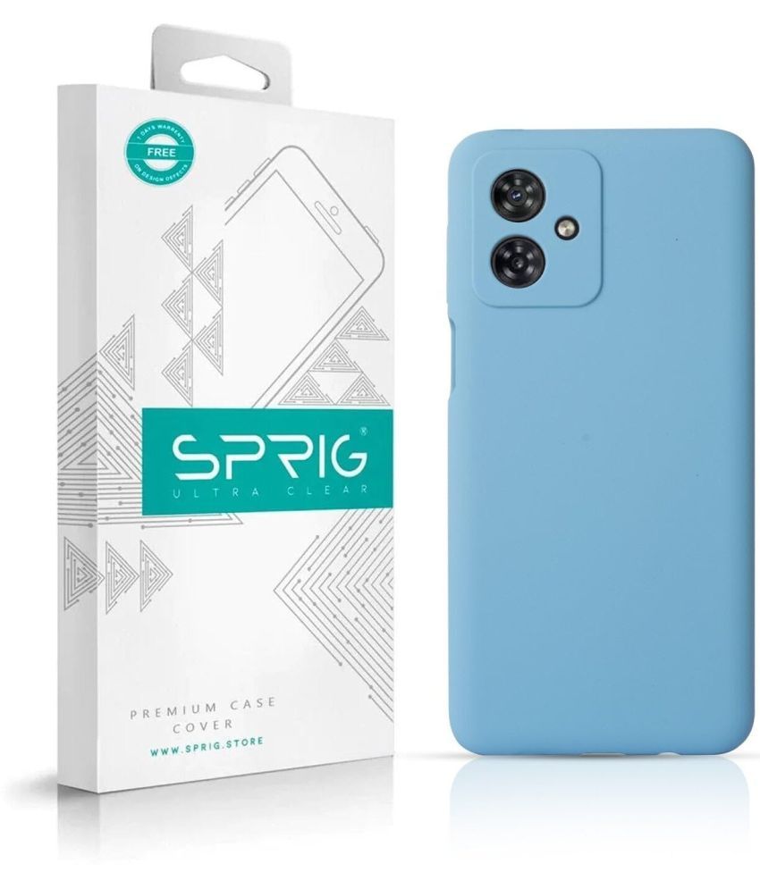     			Sprig Plain Cases Compatible For Silicon Motorola Moto G64 ( Pack of 1 )