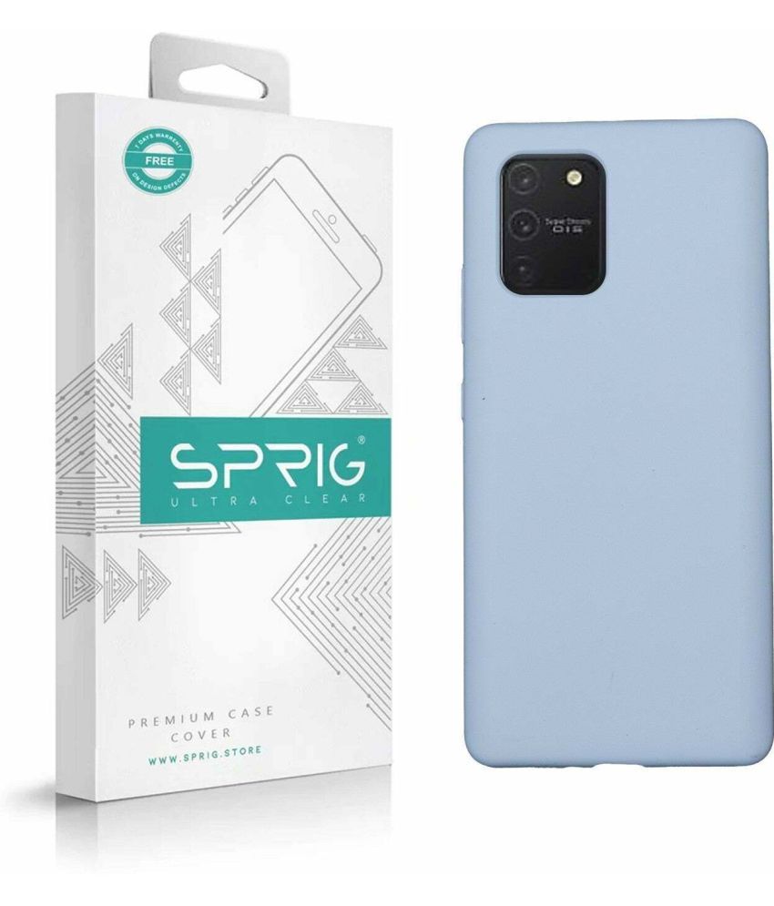     			Sprig Plain Cases Compatible For Silicon Samsung Galaxy S10 Lite ( Pack of 1 )