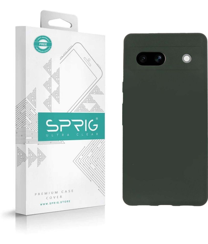     			Sprig Plain Cases Compatible For Silicon Google Pixel 7A 5G ( Pack of 1 )