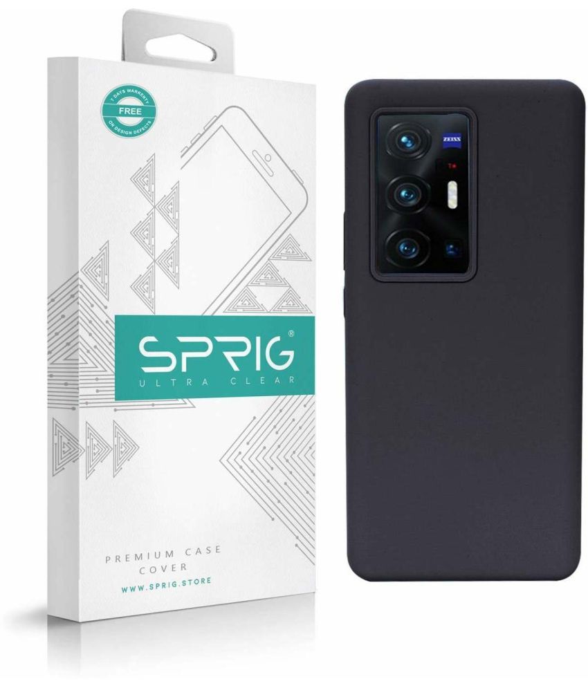     			Sprig Plain Cases Compatible For Silicon Vivo X70 Pro+ ( Pack of 1 )