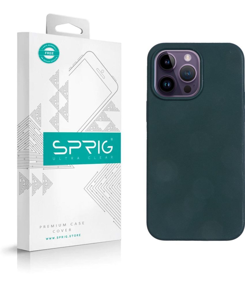     			Sprig Plain Cases Compatible For Silicon Apple Iphone 14 Pro Max ( Pack of 1 )