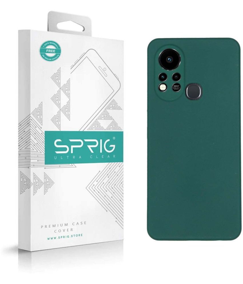     			Sprig Plain Cases Compatible For TPU Glossy Cases Infinix Hot 11S ( Pack of 1 )