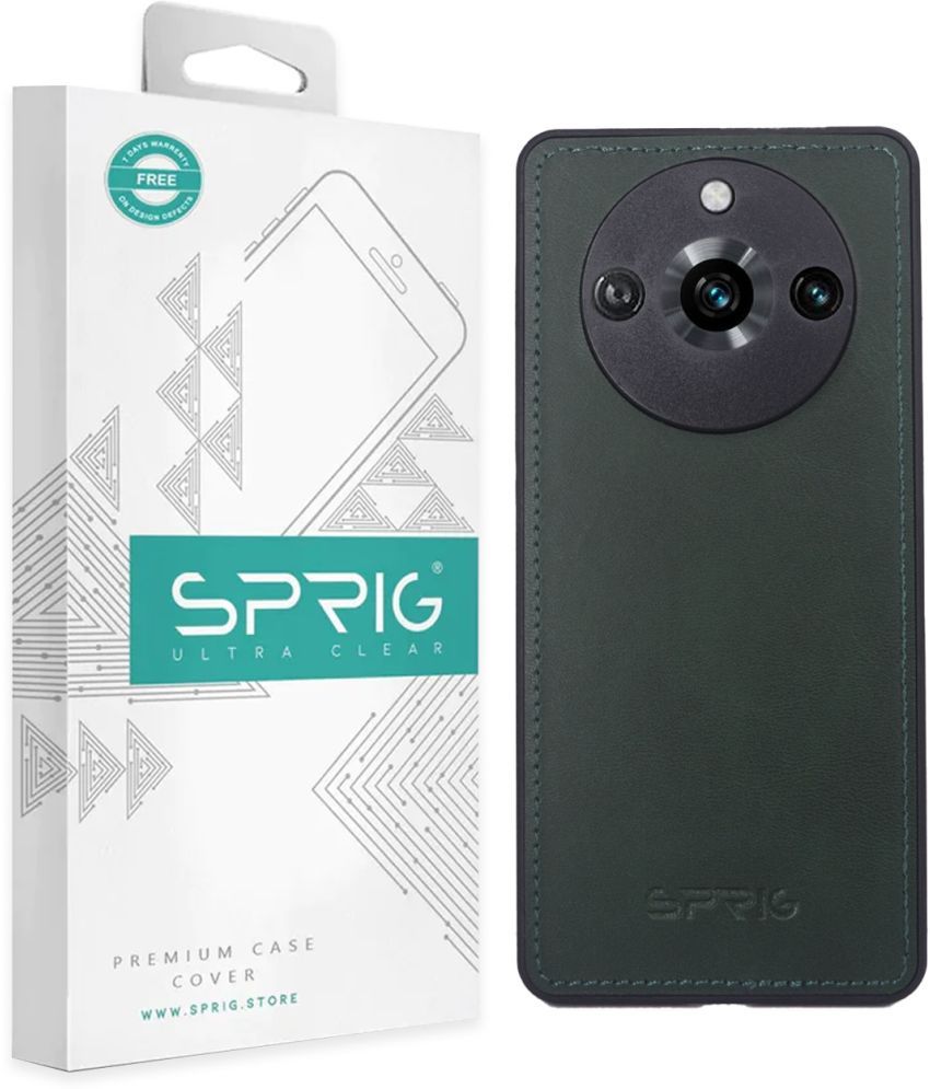     			Sprig Plain Cases Compatible For Leather Realme 11 Pro 5G ( Pack of 1 )