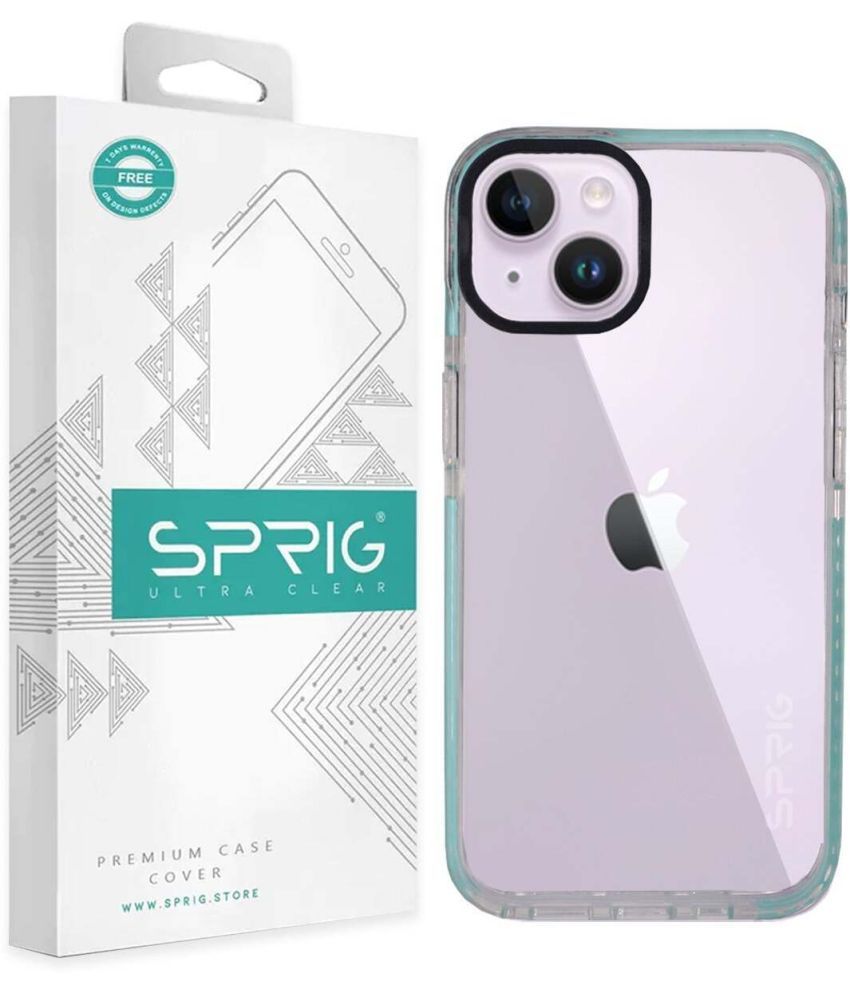     			Sprig Plain Cases Compatible For Polycarbonate Apple Iphone 14 ( Pack of 1 )