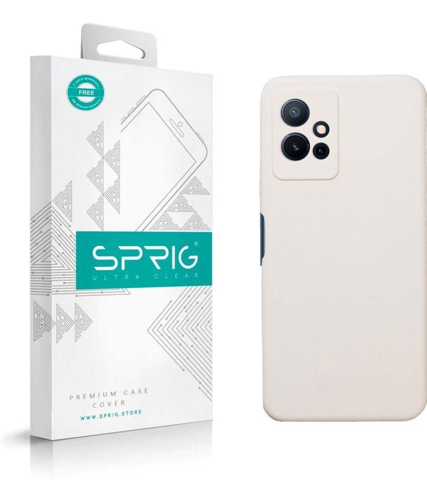     			Sprig Plain Cases Compatible For Silicon Vivo Y75 5G ( Pack of 1 )