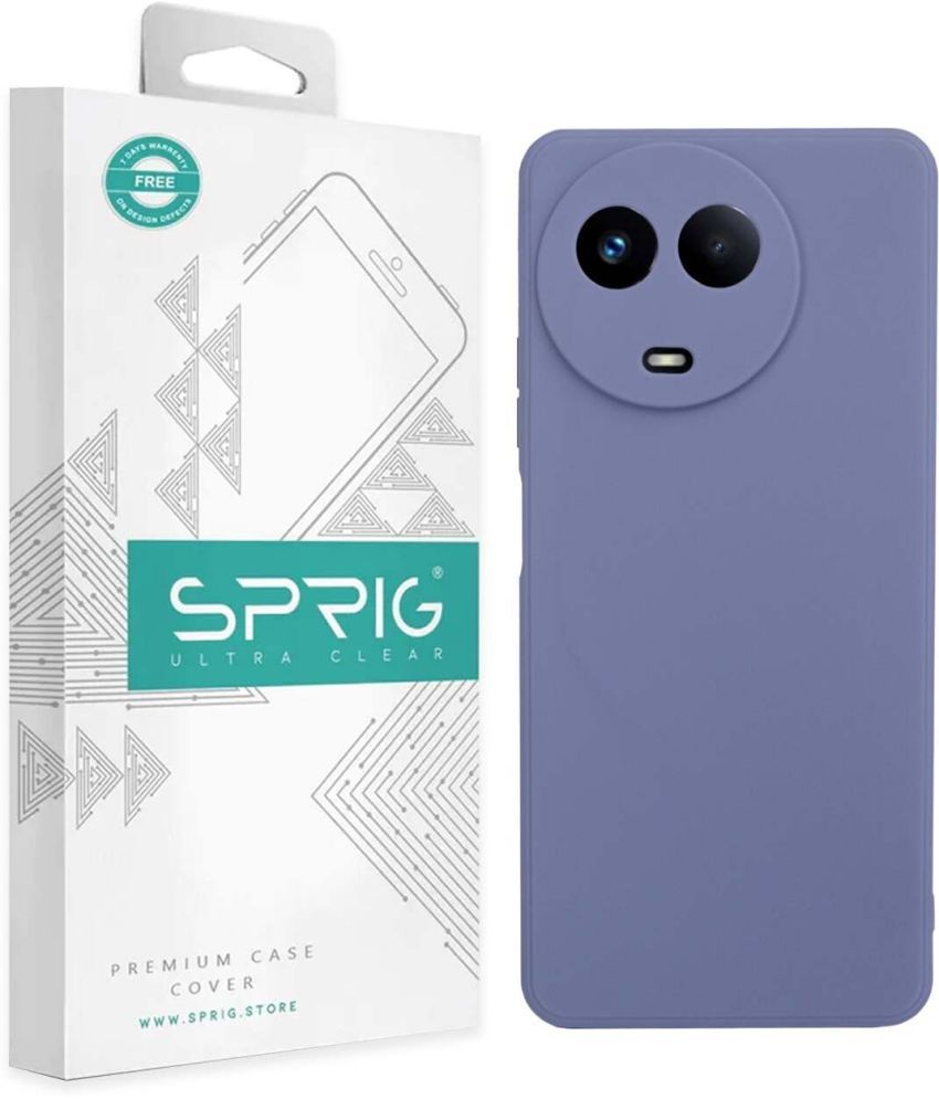     			Sprig Plain Cases Compatible For TPU Glossy Cases Realme 11X 5G ( Pack of 1 )