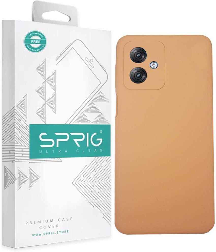     			Sprig Plain Cases Compatible For Silicon Motorola Moto G64 ( Pack of 1 )