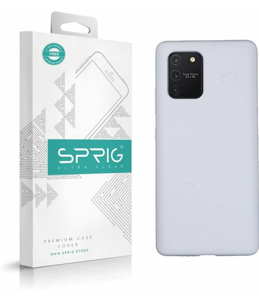     			Sprig Plain Cases Compatible For Silicon Samsung Galaxy S10 Lite ( Pack of 1 )