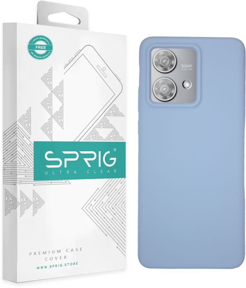     			Sprig Plain Cases Compatible For Silicon Motorola Edge 40 Neo ( Pack of 1 )