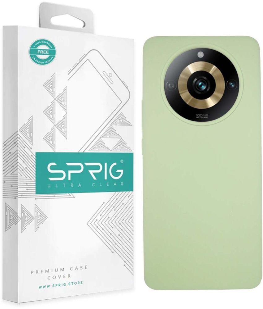     			Sprig Plain Cases Compatible For Silicon Realme 11 Pro 5G ( Pack of 1 )