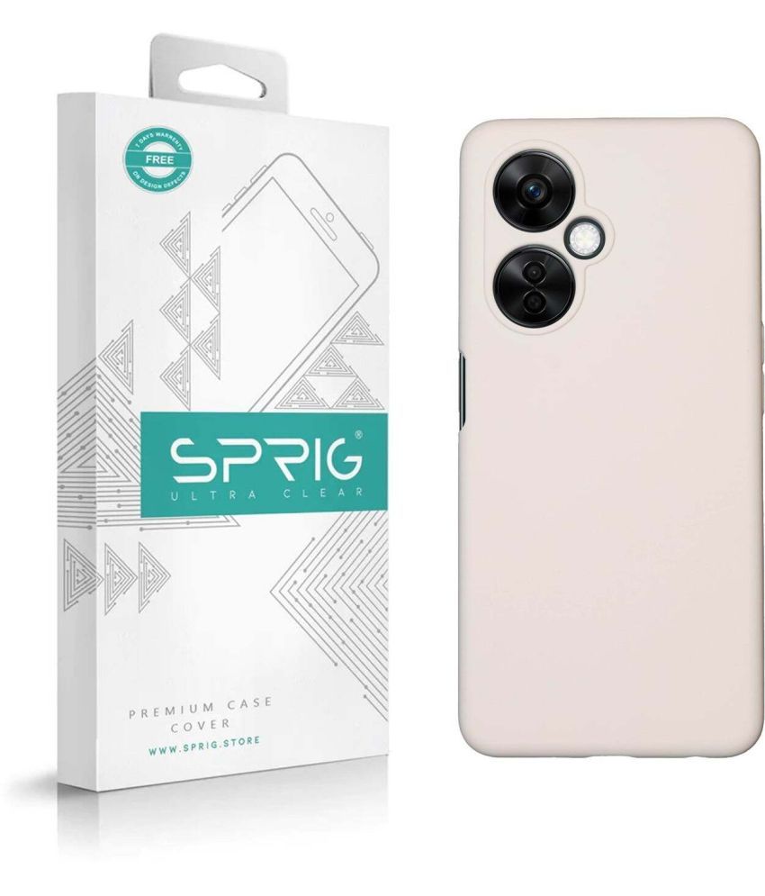     			Sprig Plain Cases Compatible For Silicon Oneplus Nord Ce 3 Lite 5G ( Pack of 1 )