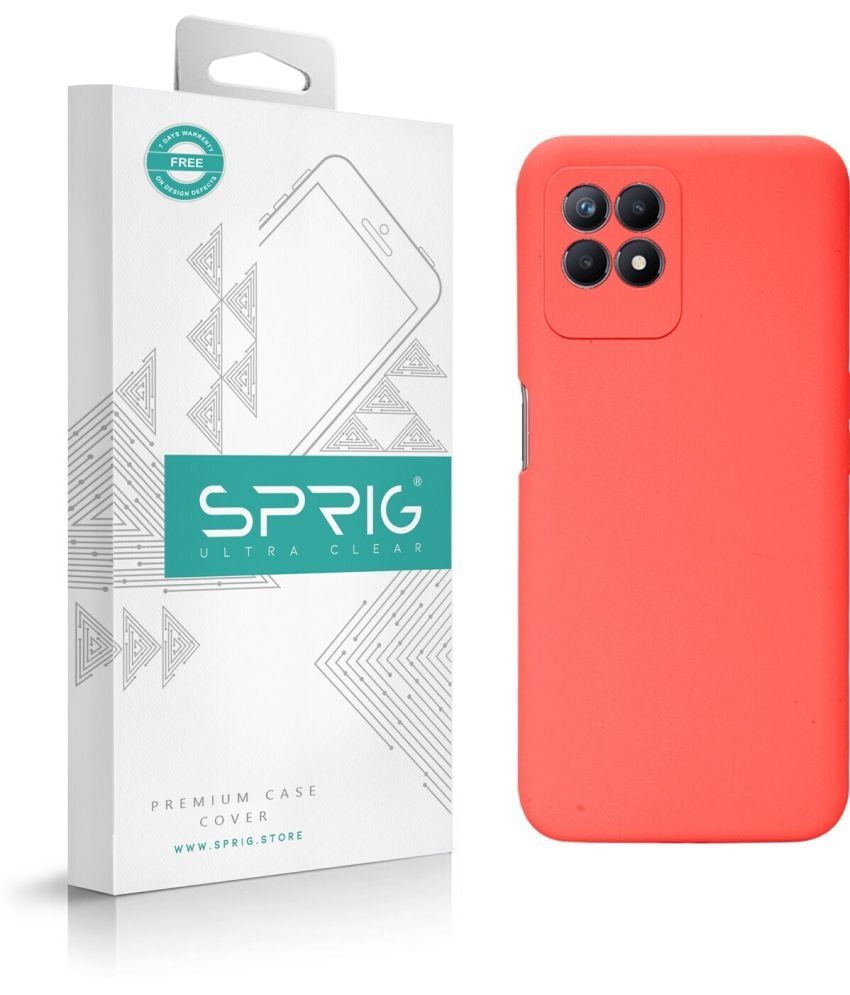     			Sprig Plain Cases Compatible For Silicon Realme Narzo 50 ( Pack of 1 )