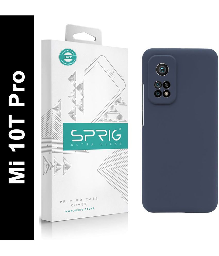     			Sprig Plain Cases Compatible For Silicon Mi 10T Pro ( Pack of 1 )