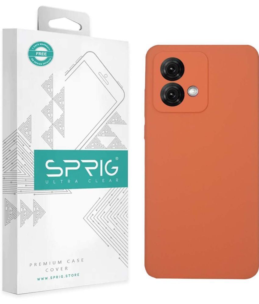     			Sprig Plain Cases Compatible For Silicon Motorola G84 5G ( Pack of 1 )