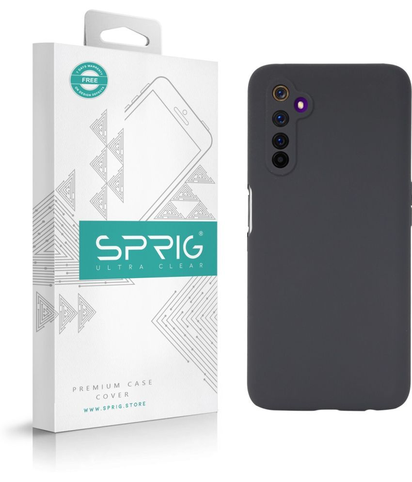     			Sprig Plain Cases Compatible For Silicon Realme 6 Pro ( Pack of 1 )