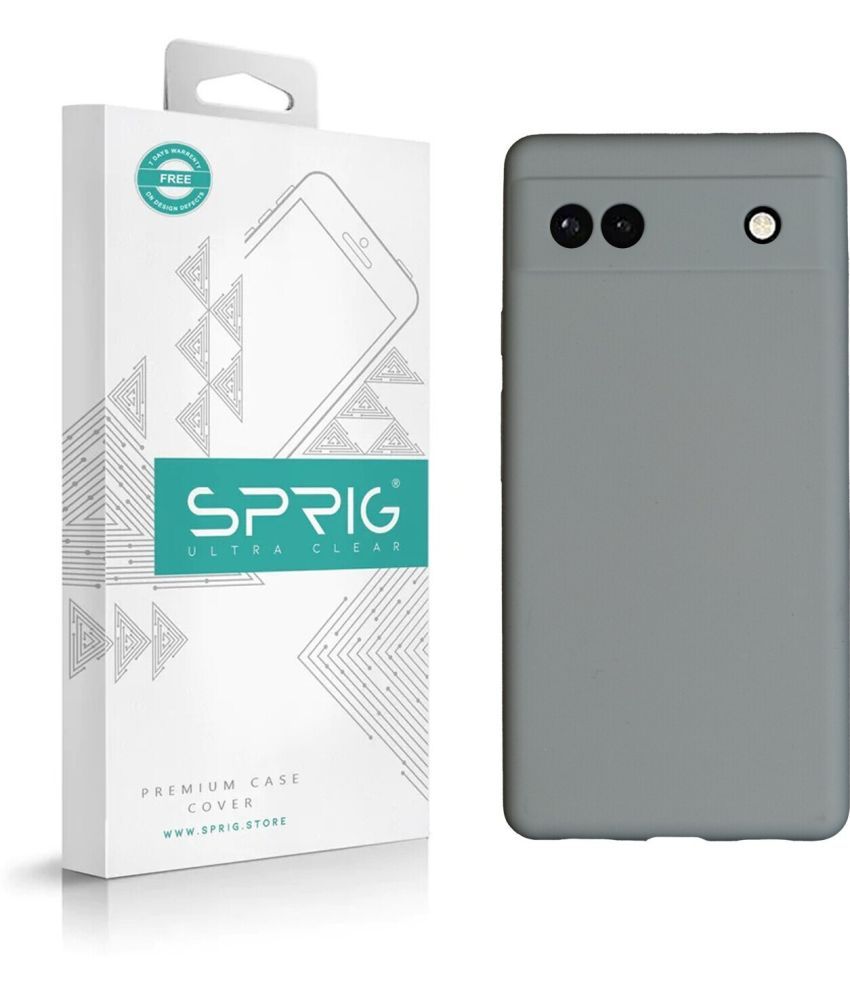     			Sprig Plain Cases Compatible For Silicon Google Pixel 6A ( Pack of 1 )