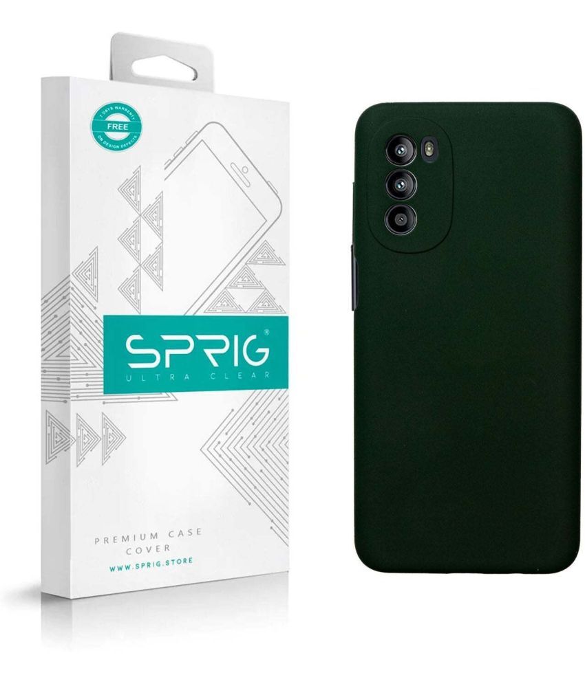     			Sprig Plain Cases Compatible For Silicon Motorola G52 ( Pack of 1 )