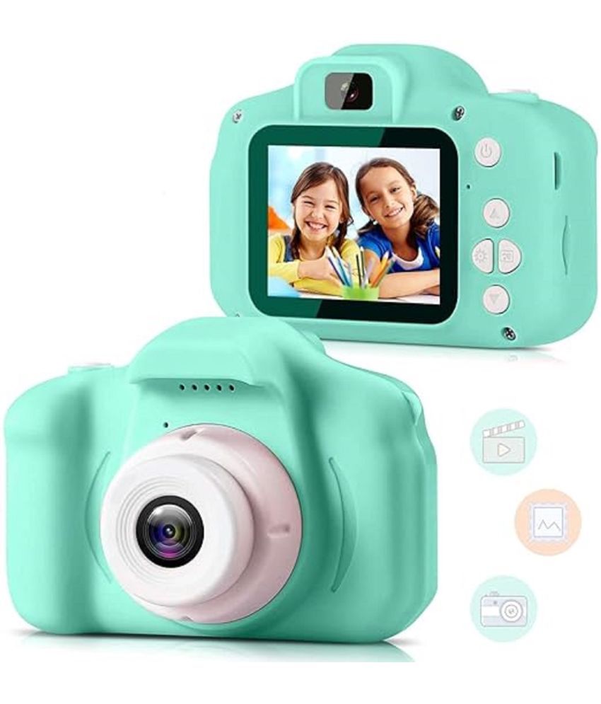     			1821Y-YESKART TOYS Green Digital Camera for Kids – Small Camera for Photography, Best Gift for Boys & Girls Ages 5-10 Color (Green)