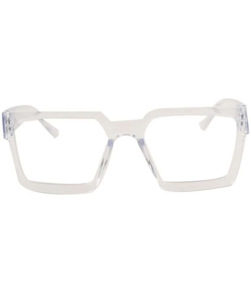     			Bayberry White Square Sunglasses ( Pack of 1 )