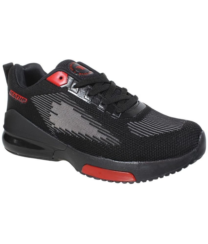     			HEATUP FOOTWEAR ARROW-01 Black,Red Men's Sports Running Shoes