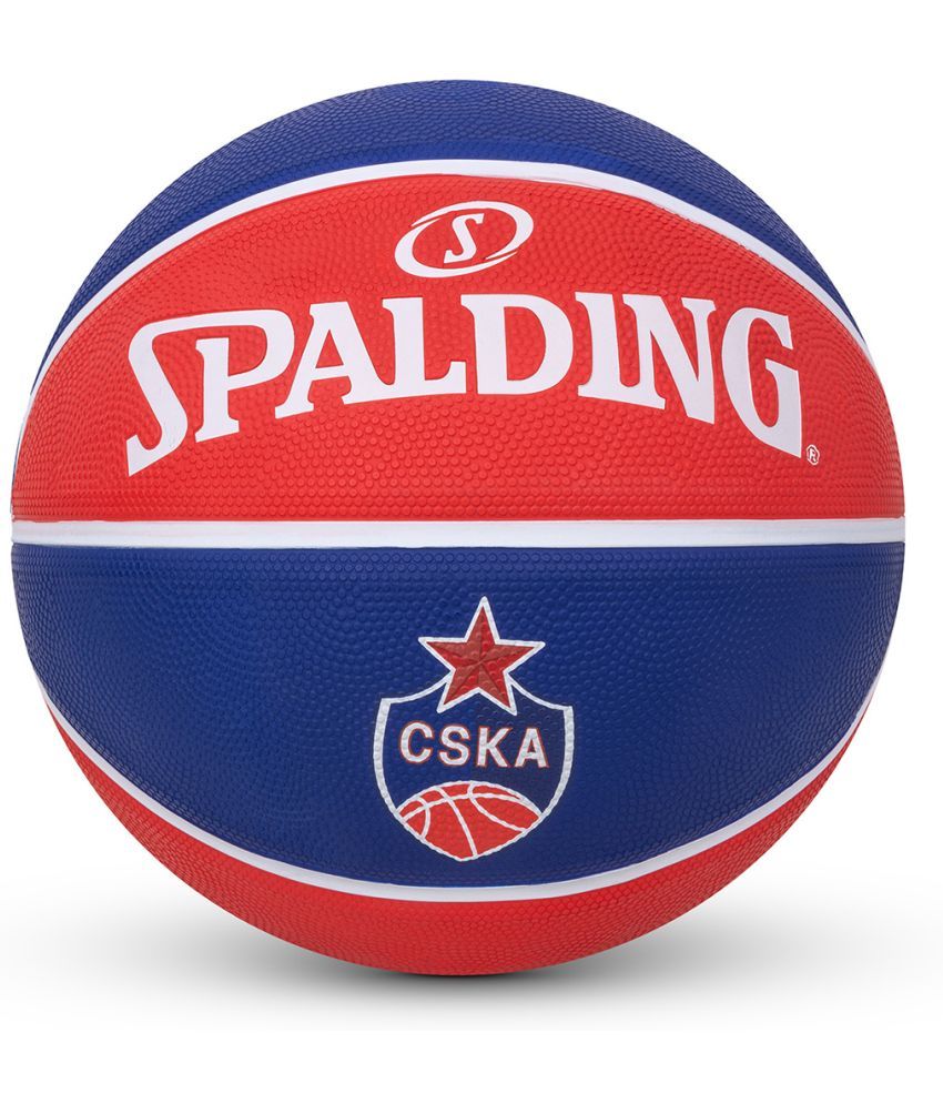     			Spalding 7 Rubber Basketball