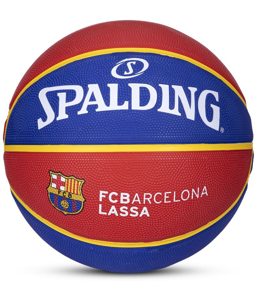     			Spalding 7 Rubber Basketball