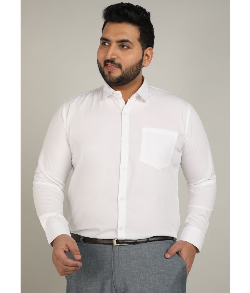     			adwynpeter 100% Cotton Regular Fit Solids Full Sleeves Men's Casual Shirt - White ( Pack of 1 )