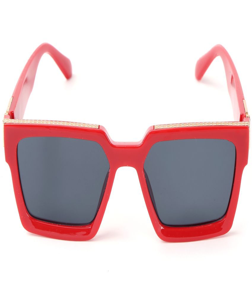     			Bayberry Red Square Sunglasses ( Pack of 1 )