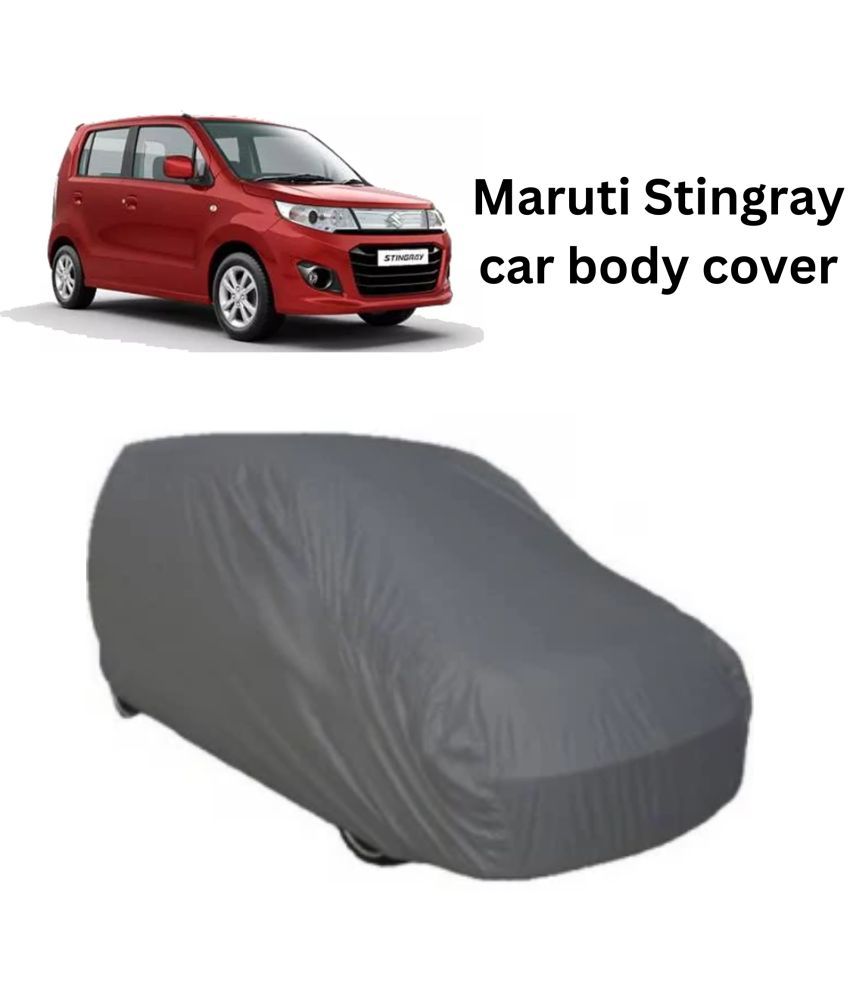     			AKSMIT Car Body Cover for Maruti All Car Models Without Mirror Pocket ( Pack of 1 ) , Grey