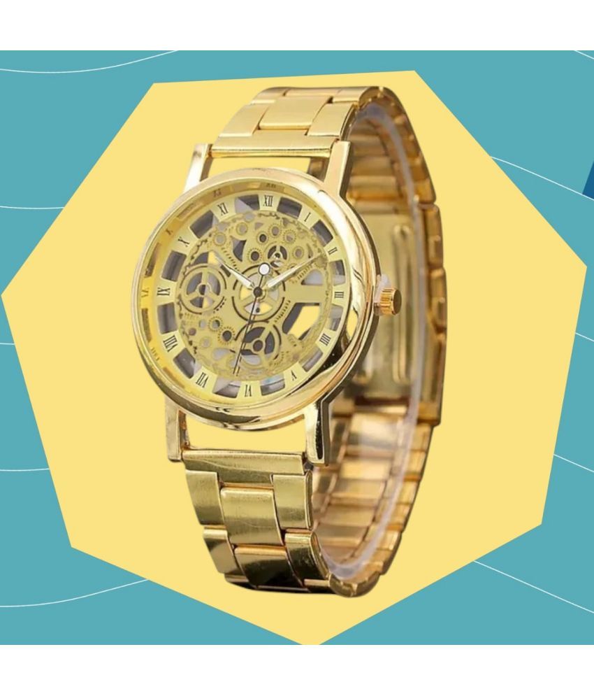     			Cosmic Gold Metal Analog Men's Watch