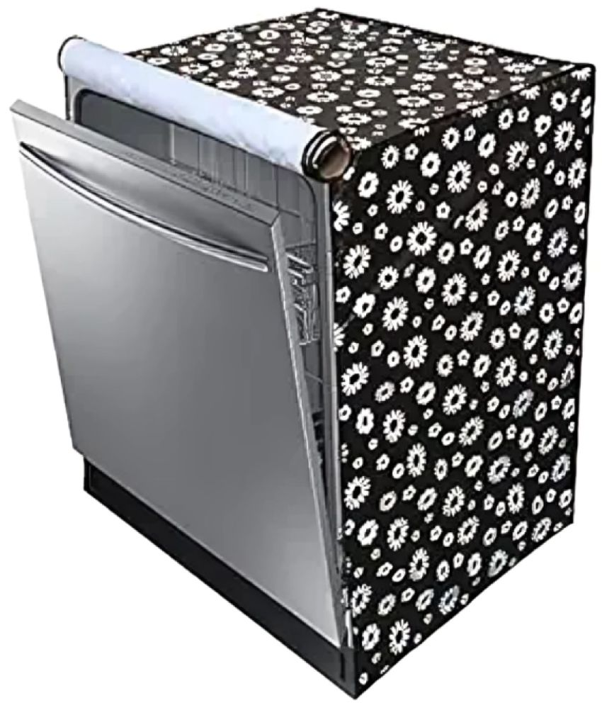     			ENTICE Single PVC Black Dishwasher Cover